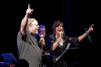 Worshiping at the MJAA SW Conf. Irvine, Ca with my friend Ted Pearce
