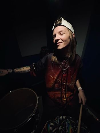 Hayley Lanning - Drums and Percussion
