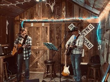 Playing the Barn Shack for the Preakness
