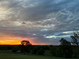 Sun Set in Kentucky
