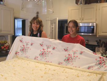 Making Povatica with Granddaughter
