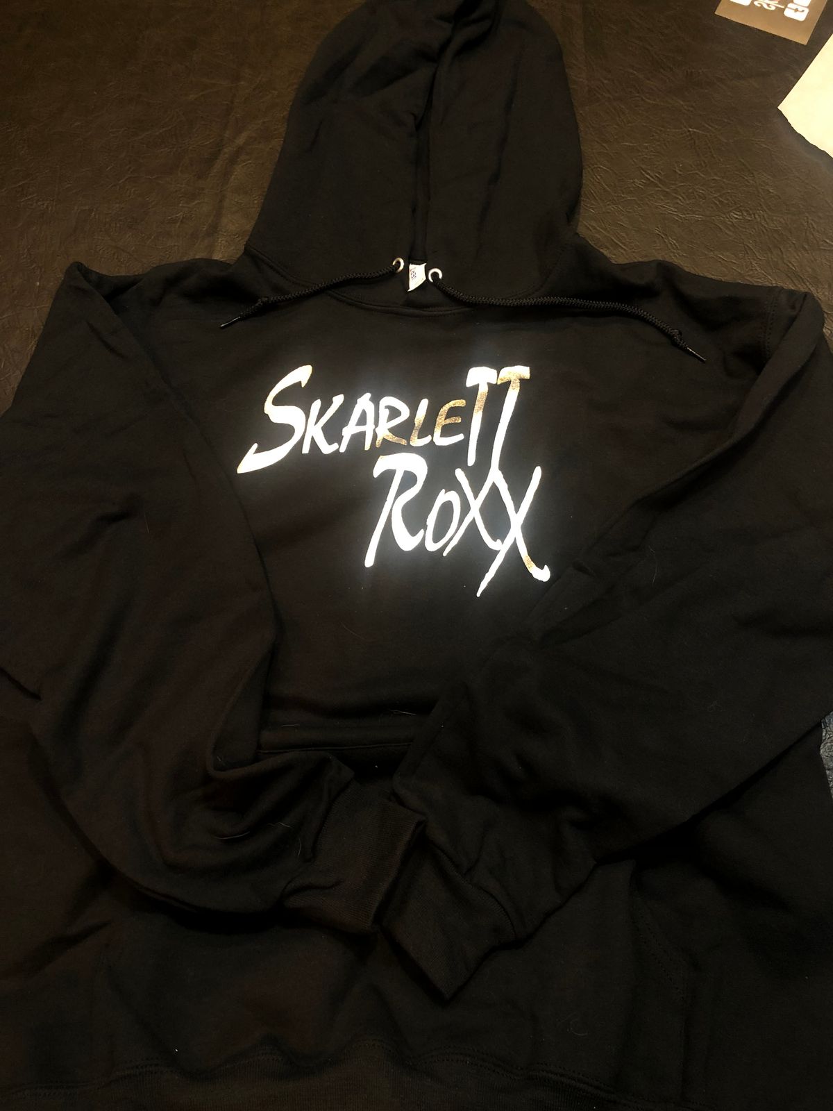 Silver Logo Hoodie 