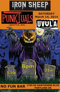 Uvula w/The Punktuals & Iron Sheep
