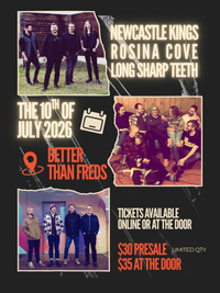 Newcastle Kings with Rosina Cove and Long Sharp Teeth