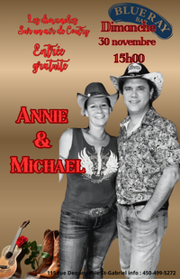 ANNIE & MICHAEL Duo du tonnerre