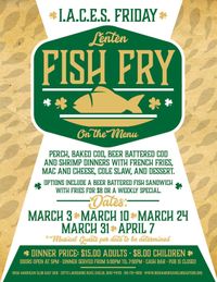 Custy and McNamara at the East Side Irish American Club Fish Fry