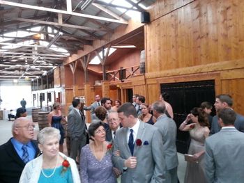 Bridal party before the ceremony.

