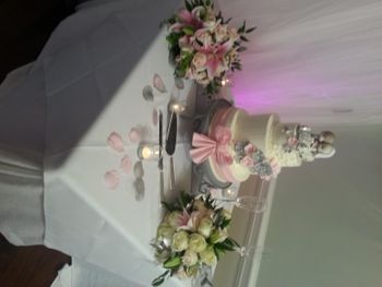 Cake from the Ankrum Wedding 2014
