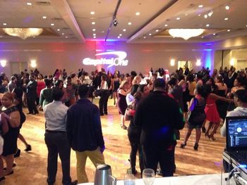 Capital One Christmas Party. (Coporate event)
