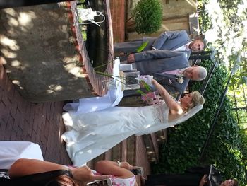 Sand ceremony for the Ankrum Wedding 2014

