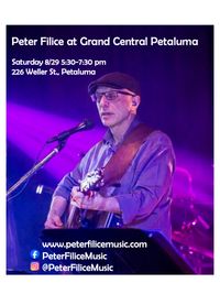 Premiere solo performance at Grand Central Petaluma