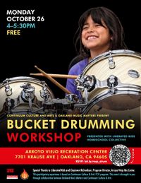 Fly Bucket Drumming Workshop