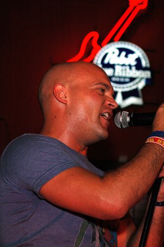Ryan Klaus tearing up that mic!
