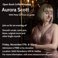 Aurora Scott with Peter Davison on guitar (Free show)