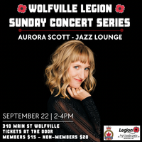 Wolfville Legion Sunday Concert Series