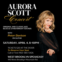 Aurora Scott at the West Brooklyn Speakeasy