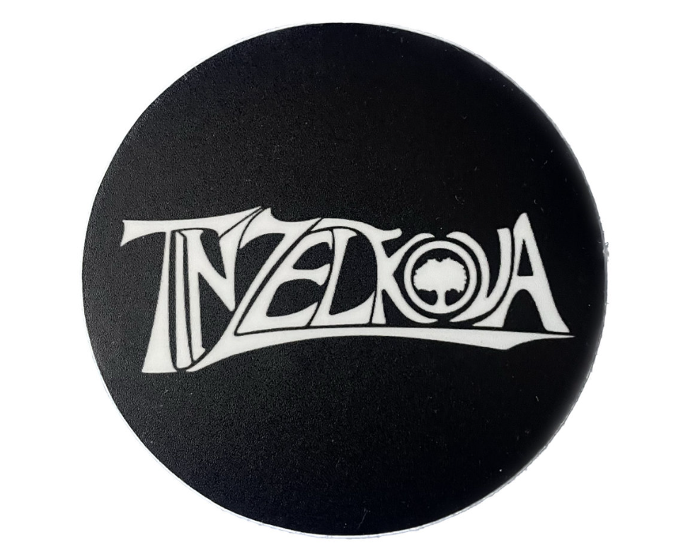 Tin Zelkova Logo Sticker