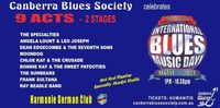 Manchild and the Blues Kids at the International Blues Music Day Markets