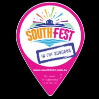 Manchild and the Blues Kids busking at Southfest