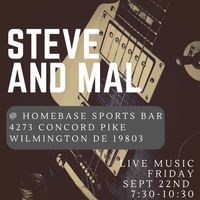 Steve and Mal at Home Base Sports Bar