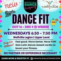 WOLFVILLE - 8-week Dance Fit Class