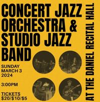 Concert Jazz Orchestra Concert 