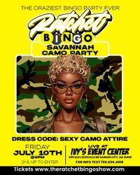 Ratchet Bingo - Savannah Camo Party