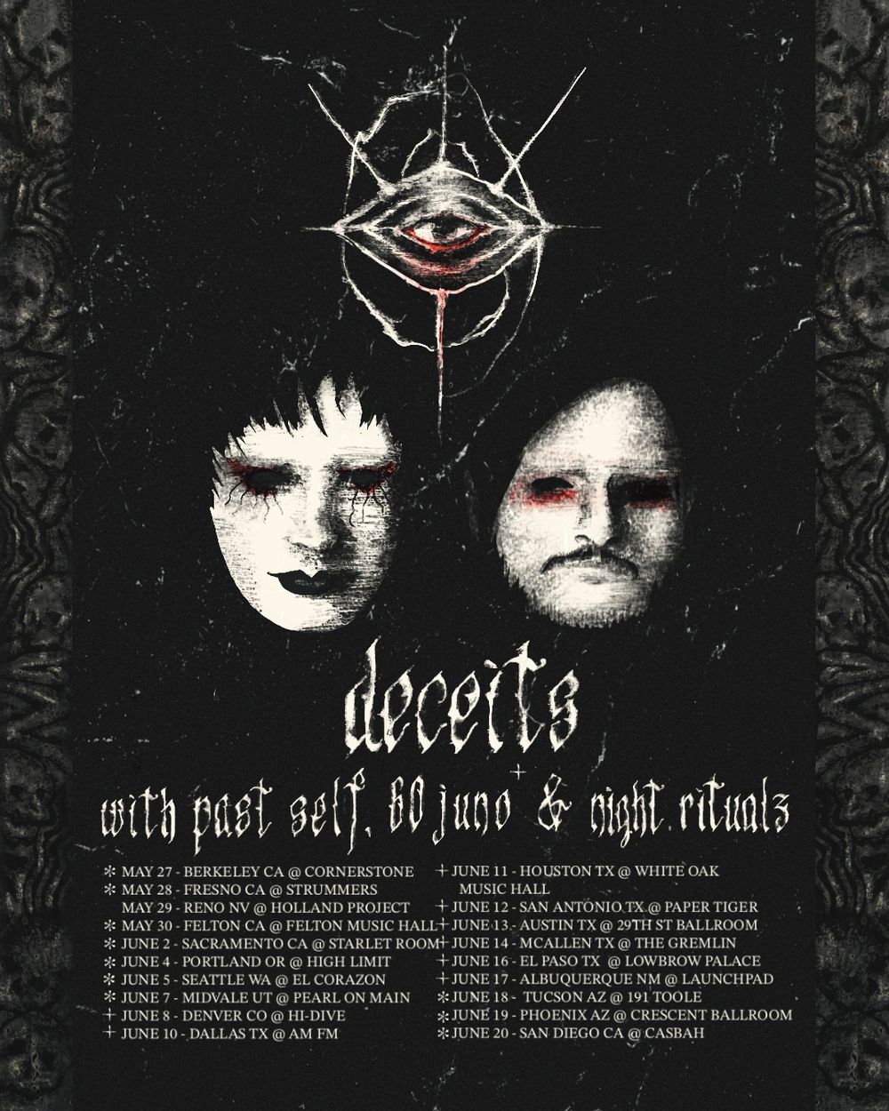 DECEITS Tour, Past Self, Night Ritualz, 