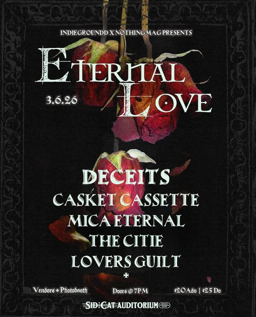 Eternal Love, Sid The Cat Auditorium 
