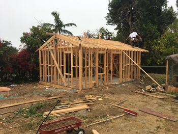Framing the studio
