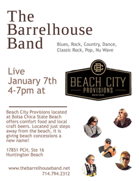 Beach Time with The Barrelhouse Band