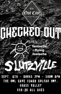 Checked Out//Fantastic Flying Foelschs//Slutzville  