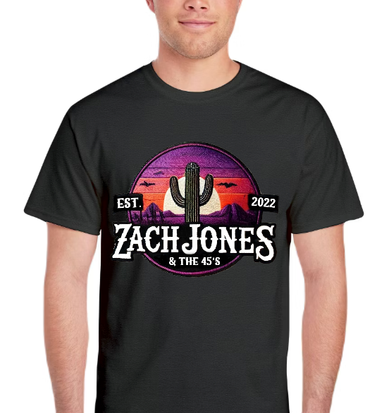 Sunset Cactus Tee