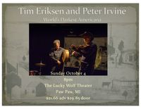 Tim Eriksen and Peter Irvine "Absence and her sister"