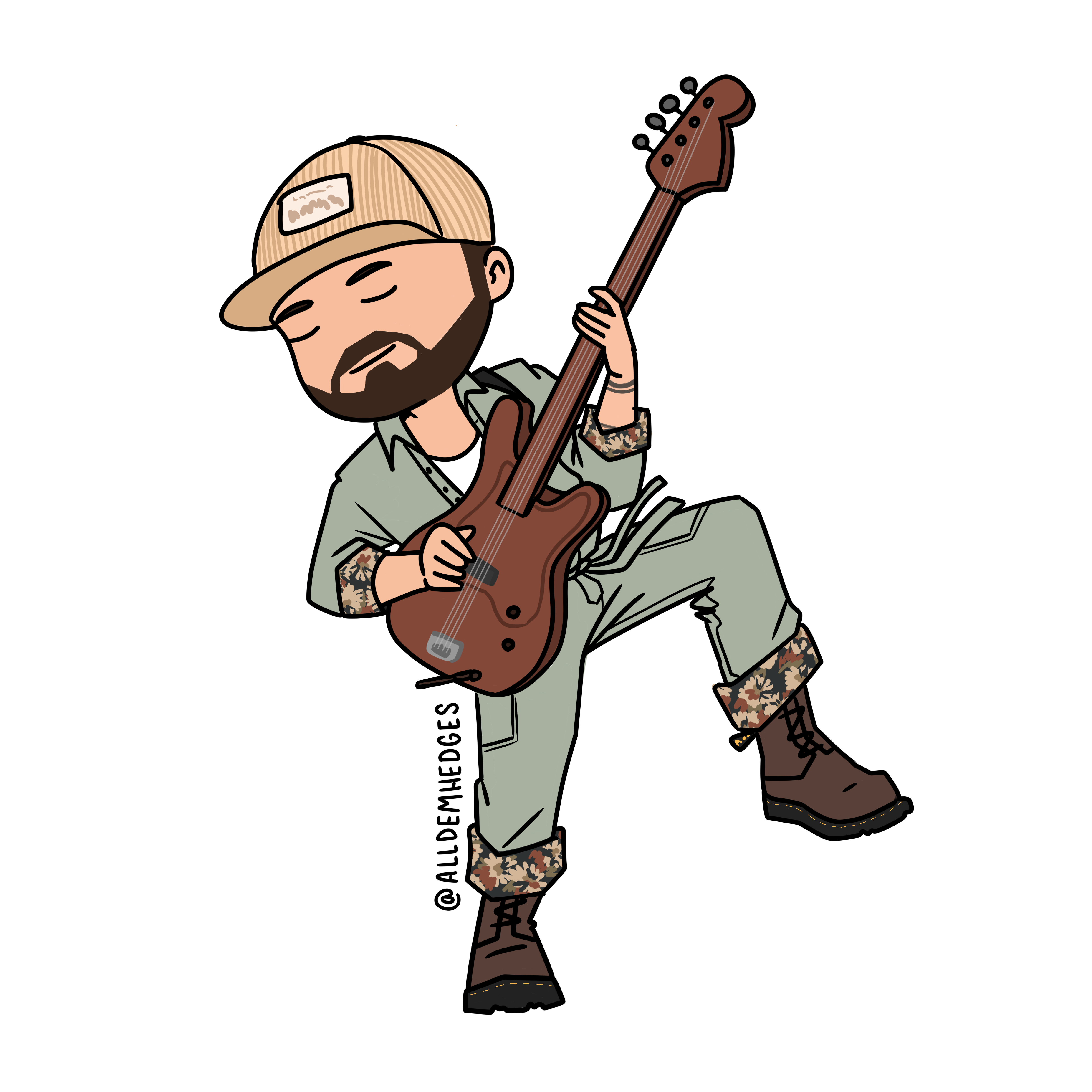 The Green Jumpsuit - Sticker