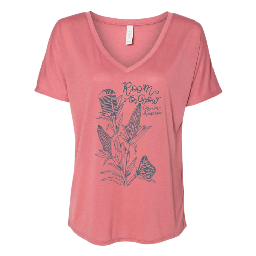 SLOUCHY V-NECK T-SHIRT – RUNS LARGE
