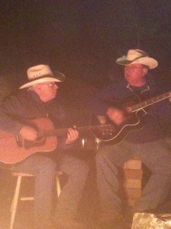 Me and Bart Allsup.
He sure could sing!
