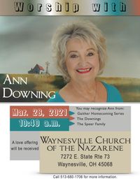 Worship with Ann Downing
