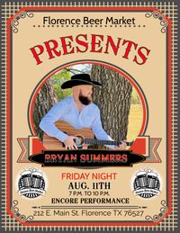 Bryan Summers Live At Florence Beer Market