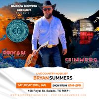 Bryan Summers Live At Barrow Brewing Company
