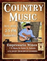 Bryan Summers at Empresario Wines