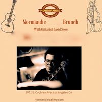 Guitarist David Snow and friends @ The Normandy Bakery. Straight Ahead Duet followed by an open Vocal and instrumental session. ***