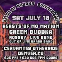 Krewe of Buddha Summer Ball ft. Beasts Of No Nation, Green Buddha, RO$$AY Live Band, Out Of Line Brass Band