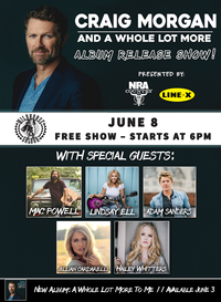 Craig Morgan Album Release Show