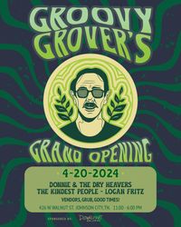 The Kindest People at Groovy Grover's Grand Opening 