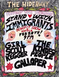The Kindest People, Girl Scout Kegger, and Galloper at The Hideaway