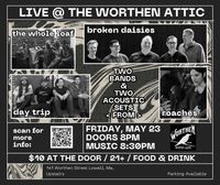 Broken Daisies / The Whole Loaf  / & Acoustic Sets from Roaches & Day Trip