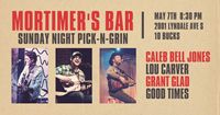 Grant Glad, Ramblin' Lou Carver & Caleb Bell-Jones live at Mortimers
