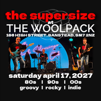 the supersize at The Woolpack, Banstead