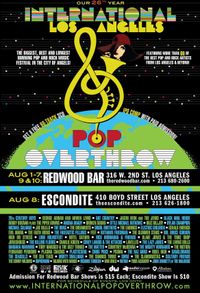 SoCal show -- International Pop Overthrow Festival, Los Angeles!